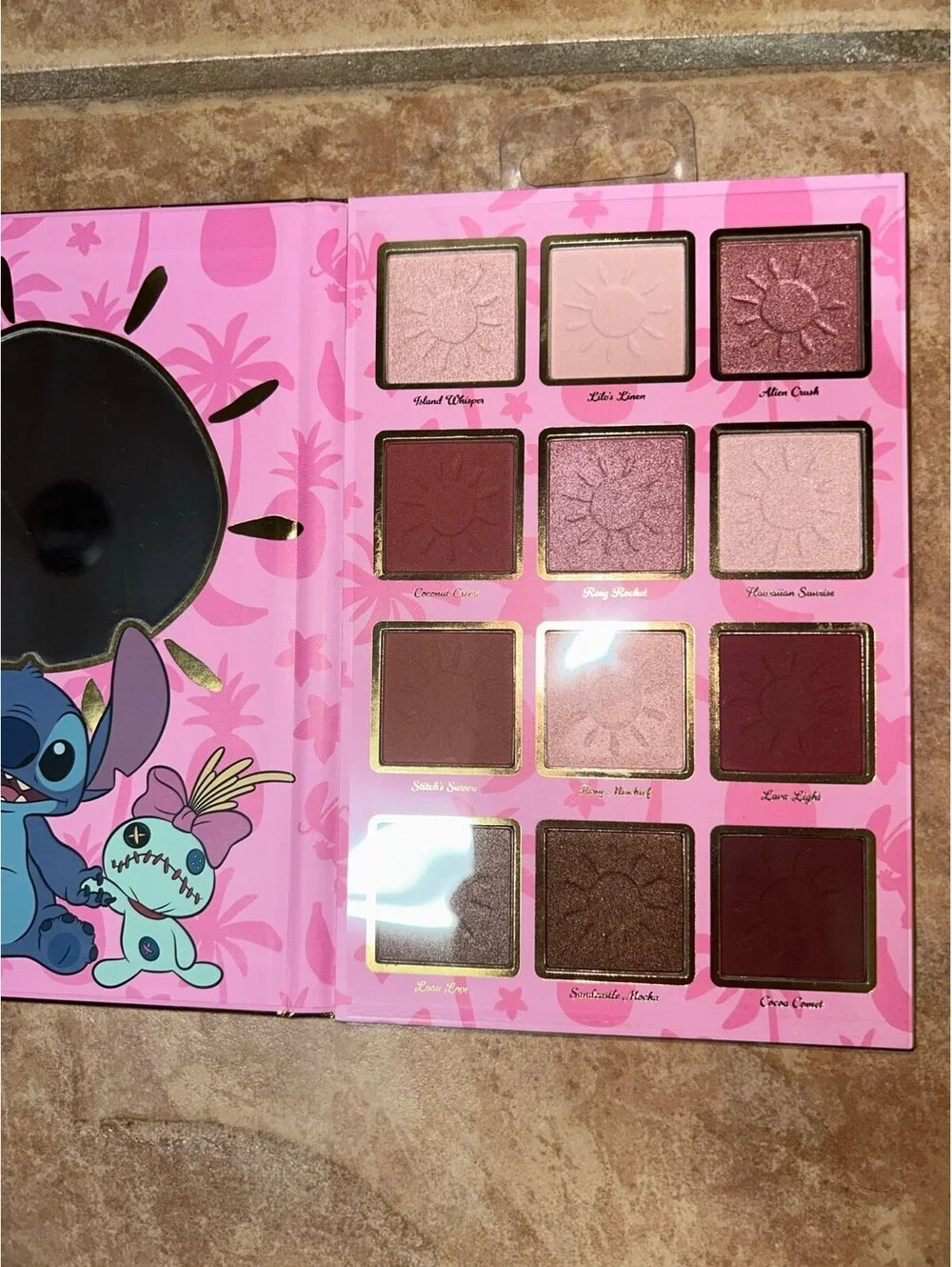Disney Stitch Eyeshadow Palette – 12 Shades Taste Beauty